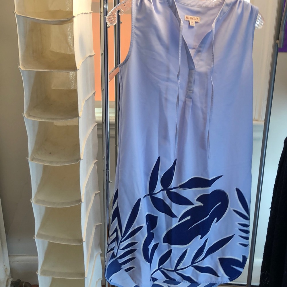 Blue dress